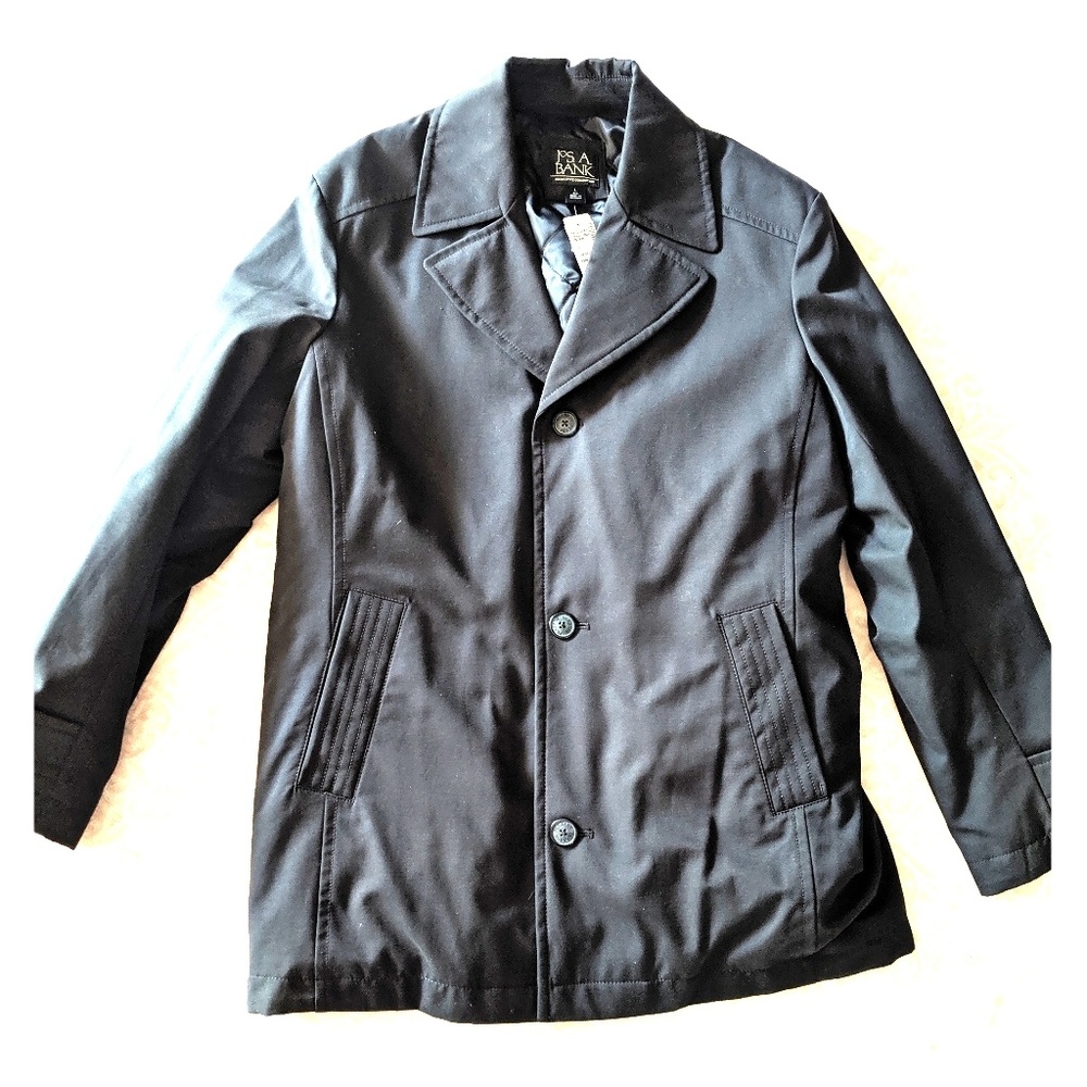 NWT Jos.A. Bank Black Men's Coat